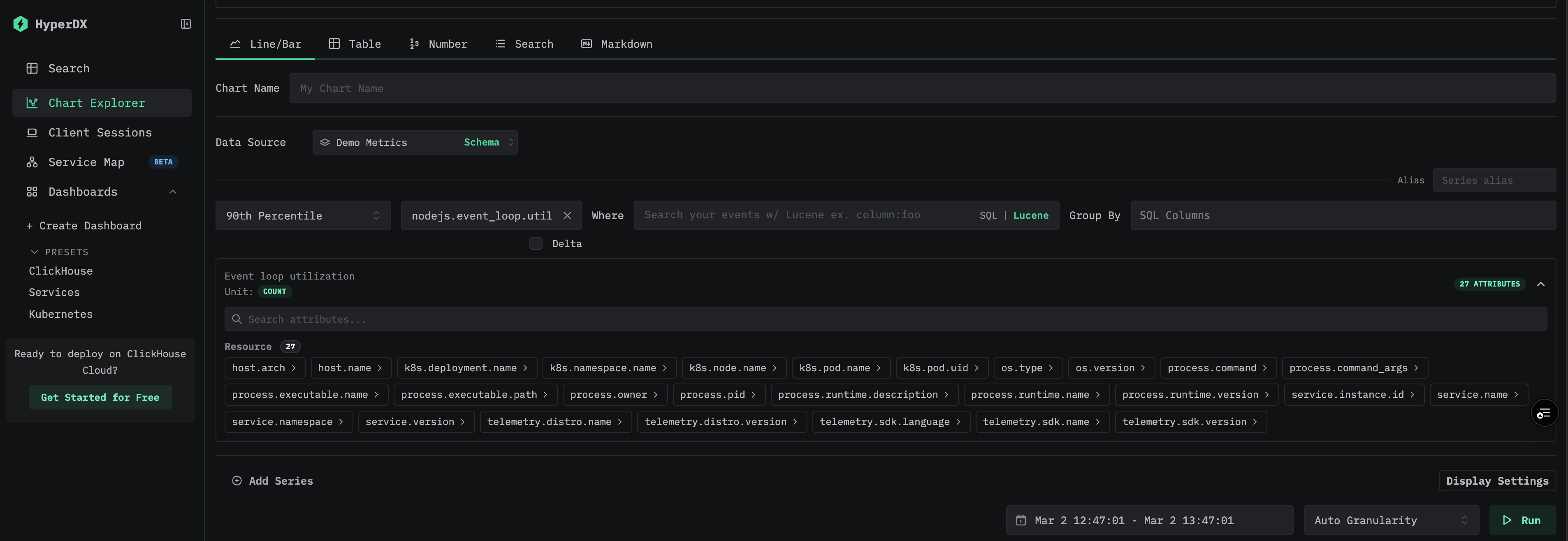 Metric Attribute Explorer